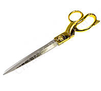 Портновские ножницы Мастер-774 с золотой ручкой (Большие)