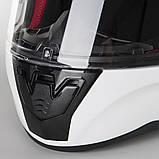 Мото шлем LS2 FF353 RAPID SOLID White, фото 5