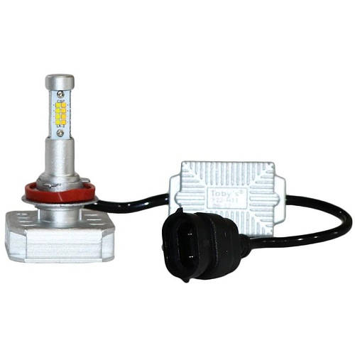 Светодиодные LED лампы H11 F-22 цоколь Н11, 8,9,16 5700K (комплект ...