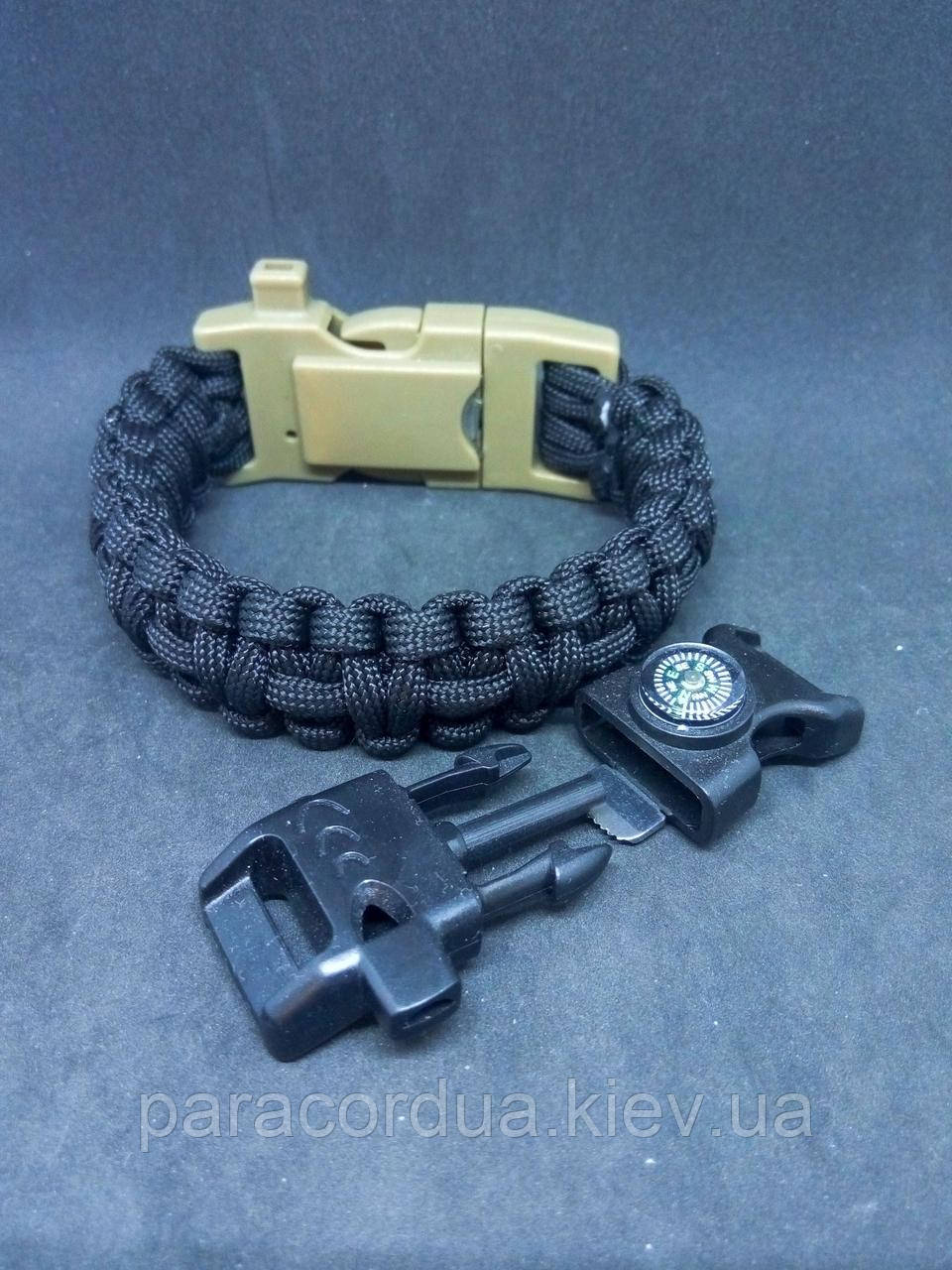 Браслет виживання з паракорда 5 в 1, "Кобра +"