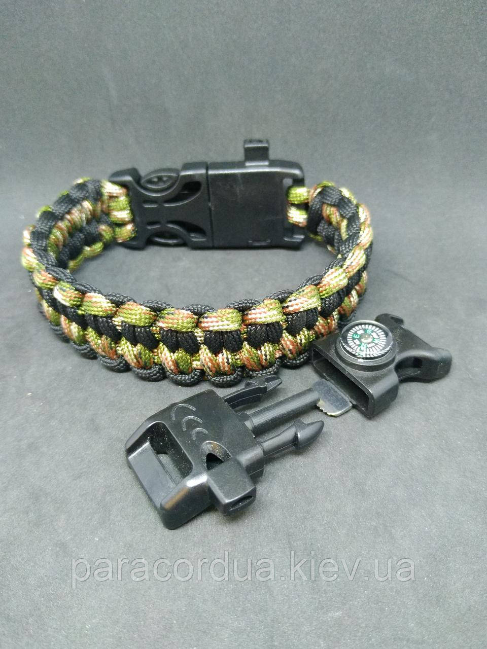 Браслет виживання з паракорда 5 в 1, "Быстрорасплетающийся браслет"