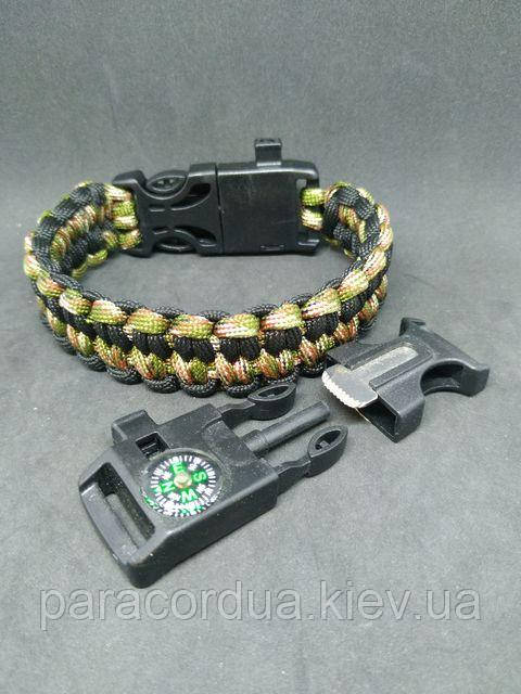 Браслет виживання з паракорда 5 в 1, "Быстрорасплетающийся браслет"