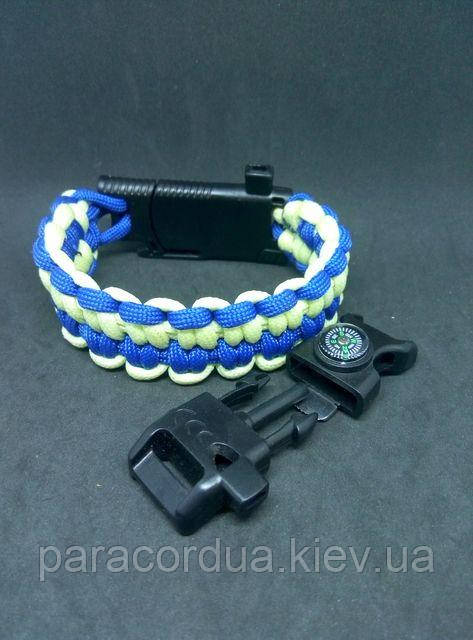 Браслет виживання з паракорда 5 в 1, "Быстрорасплетающийся браслет"