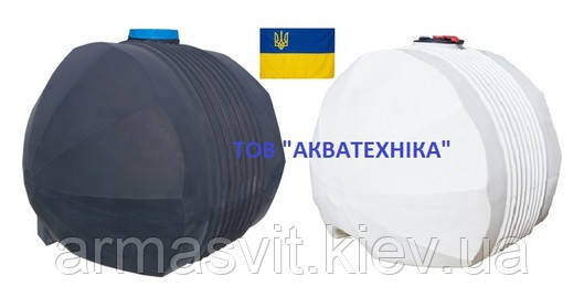 Ємність для перевезення води 5 кубів, дизелю, олії, добрив 5 000 л. пластикова.