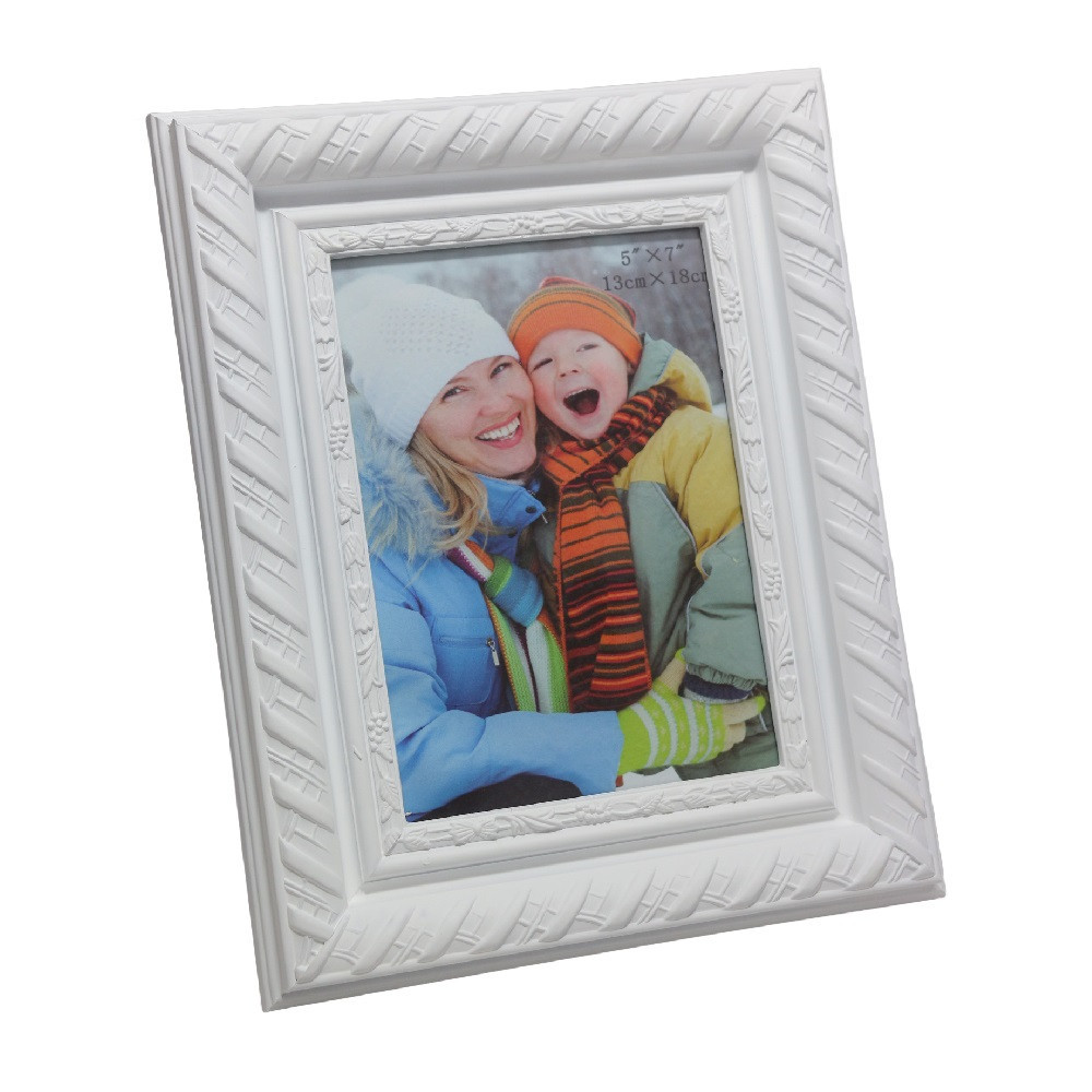 Фоторамка OR-1132  тематичний орнамент пластик білий