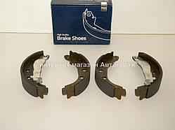 Гальмівні колодки задні на Рено Кенго (d=228x42.5) (97-2008) - TOMEX (Польща) TOM2101