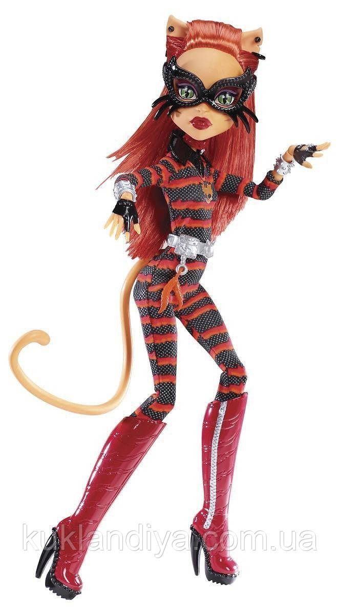 Кукла Monster High Торалей Супергерои - Power Ghouls Toralei Stripe as Cat Tastrophe, фото 1