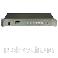 Трансляційний цифровий підсилювач PA80 5zone USB/MP3/FM/BT, фото 1