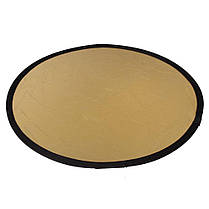 Відбивач, рефлектор Alitek Reflector 2 в 1 gold/silver (30 см), фото 5