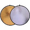 Відбивач, рефлектор Alitek Reflector 2 в 1 gold/silver (50 см), фото 9