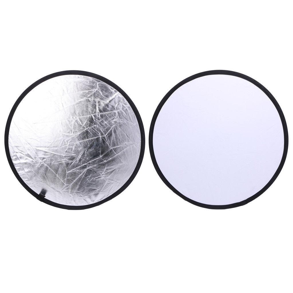 Відбивач/рефлектор Alitek Reflector 2 в 1 White/Silver (30 см)