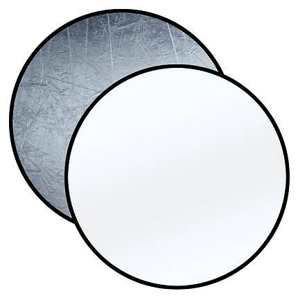Відбивач/рефлектор Alitek Reflector 2 в 1 White/Silver (40 см) (541030), фото 1