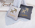 Подушка подарункова гороскоп «Стрілець» флок, фото 4