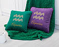 Подушка подарункова гороскоп «Водолій» флок, фото 3