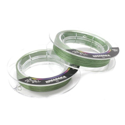 Шнур Kosadaka PE Super Line X4 150 м діаметр в асортименті Dark Green ...