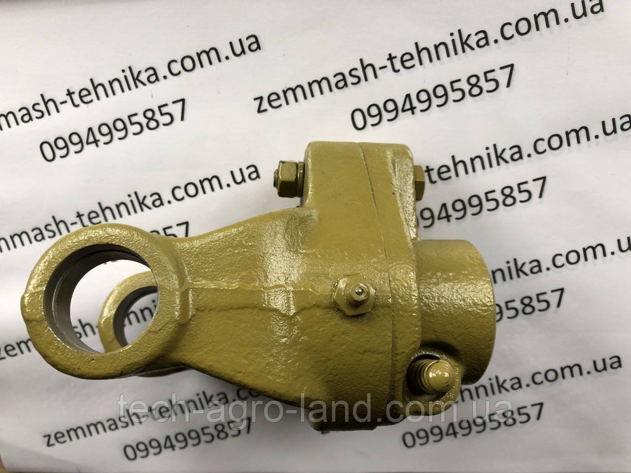 Виделка карданного вала зі зрізним болтом 27х74,5 на 6 шліц, фото 1