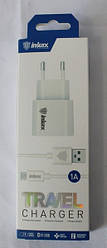 Мережевий зарядний пристрій СЗУ Inkax CD 08 micro USB