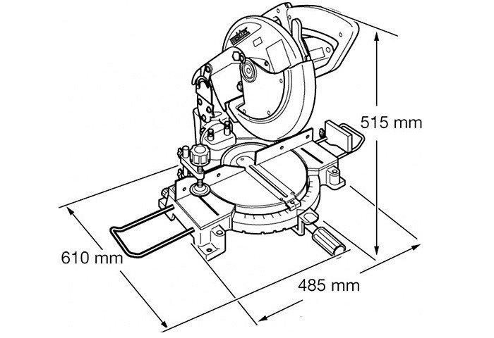 Торцовка Makita MLS100N - фото 2 - id-p189555578