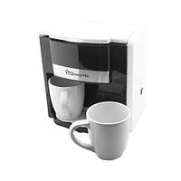Крапельна кавоварка Domotec MS-0706 з 2 чашками, біла