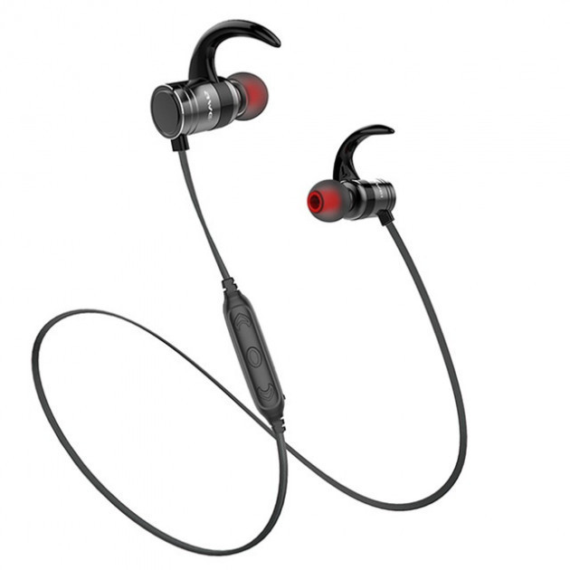 Бездротові Bluetooth-навушники Awei AK4, чорні 5014