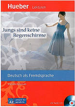 Книга на немецком Lekture/Readers, Jungs sind keine Regenschirme, Leseheft, CD
