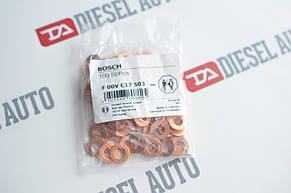 Мідна шайба Bosch F00VC17503 (товщина 1.5 мм)