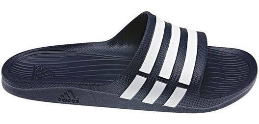 Капці Adidas Duramo Slide темно-синій оригінал, фото 1