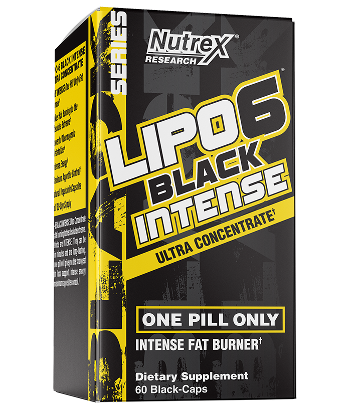 Жироспалювач Nutrex Research — Lipo 6 Black Intense Ultra Concentrate (60 капсул)