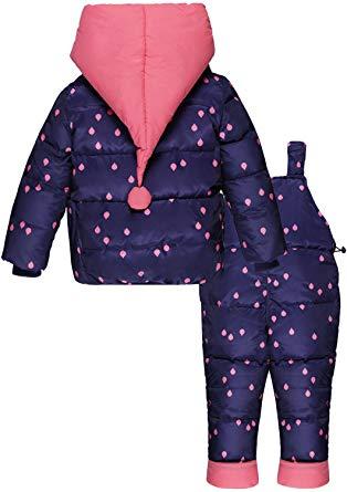 Зимовий комбінезон зимовий для дівчаток ZOEREA, нові комплекти дитячої одягу Зимова куртка з капюшоном та