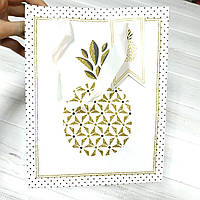 Подарунковий пакет S 23*18 "Ананас"