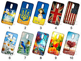 Силіконовий чохол із малюнком для LG K8 2017 X240