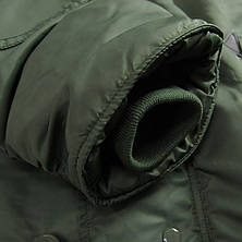 Куртка аляска ALPHA INDUSTRIES N-3B PARKA SAGE GREEN Чоловіча, фото 3