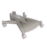 Універсальне ортопедичне крісло для підлітків FUNDESK CONTENTO GREY, фото 9