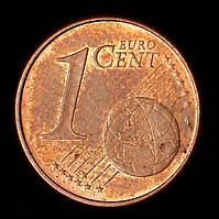 Монета Іспанії 1 євро цент 2001-20 рр.