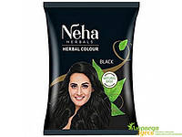 Хна для волосся Неха хербалс чорна 20г, Хна для волос чёрная Neha Herbals Henna Black, Аюрведа Здес