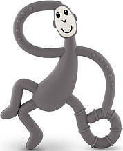 Игрушка-прорезыватель Matchstick Monkey Танцующая Обезьянка MM-DMT-001, серый