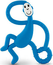 Игрушка-прорезыватель Танцующая Обезьянка Matchstick Monkey MM-DMT-002, синий