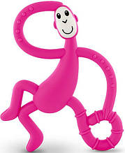 Игрушка-прорезыватель Танцующая Обезьянка Matchstick Monkey MM-DMT-003, розовый