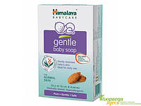 Детское нежное мыло Олива и Миндаль Хималая 125г, Himalaya Gentle Baby Soap with Olive & Almond Oil, Аюрведа