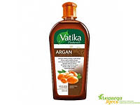 Олія для волося "Аргана" Дабур 200мл Ватіка, Dabur Vatika Moroccan Argan Hair Oil, Масло для волос ватика с