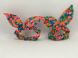 Пара гумок Soloha 12028 з вушками у квіточку