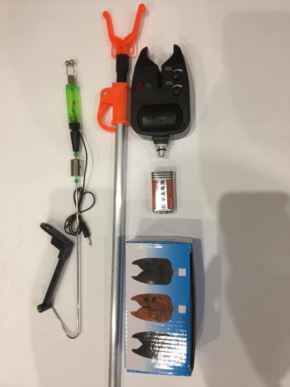 Сигналізатор клювання +свингер із під'єднанням + підставка (1.5 м) у наборі + Подарунок!, фото 1