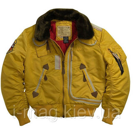 Куртка аляска льотна куртка ALPHA INDUSTRIES B-15, фото 2