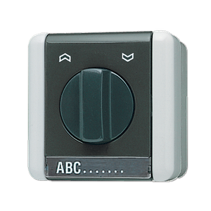 Поворотний вимикач / кнопка для жалюзі 10 АХ / 250 В ~ 834.10 W
