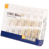 Керамические блоки CEREC Blocs для технологии Multilayer (Церек блок) CEREC Blocs 40 S2-T Размер 40