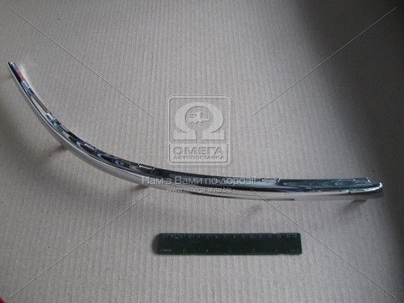 Молдинг бампера переднього правий VOLKSWAGEN PASSAT B5 2000-2005 (пр-во TEMPEST), фото 1
