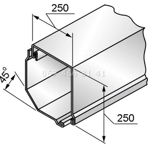 Alutech SB45/250 короб захисний для ролет