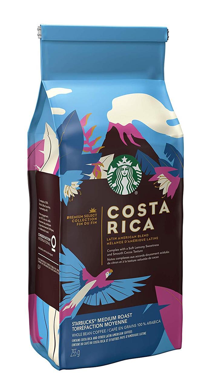 Кава в зернах Starbucks Costa Rica Single Origin 255 грамів, США, фото 1