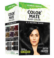 Краска для волос цвет Черный (9.1) 15 гр., COLOR MATE Hair Color