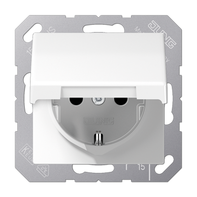 SCHUKO®-розетка 16 A / 250 B ~ AS1520KL AS1520KLWW, фото 1